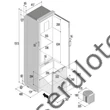 Frigider Vitrifrigo  SLIM 150 CHR - 156 l
