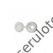 Ornament cap surub alb Ø 13