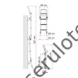 Scară exterioară Deluxe 8 pliabilă