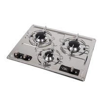 Aragaz 3 focare inox CAN PC1323