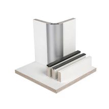 Placă de mobilier laminată HPL „Alb cald mat”