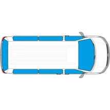 Set termo geam  termice Isoflex Mercedes Vito
