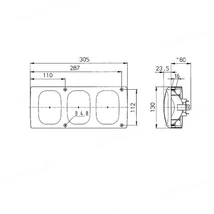 Lampa stop L562