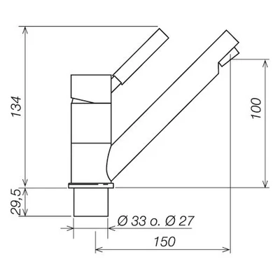 Robinet apa rece-calda Keramik Trend E+
