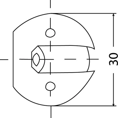 Conector mobilier PVC