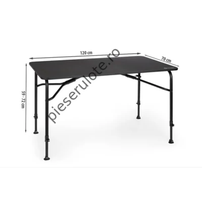 Masa plianta Berger Tornio 1 carbon look  80 x 60 cm