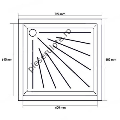 Cadita dus 64X60