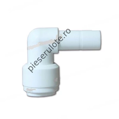 Conector rapidă 90° tijă netedă Ø12 mm