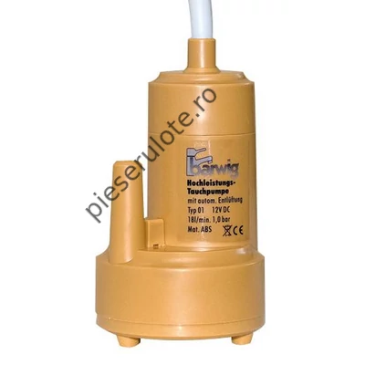 Pompă submersibilă Barwig 12V