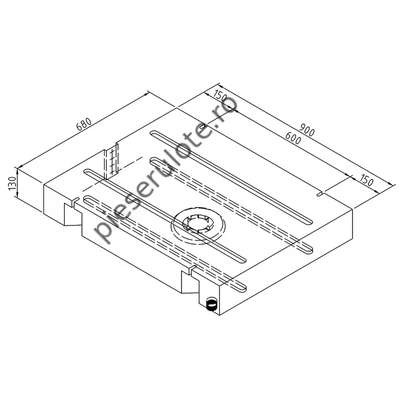 Rezervor apa 70l