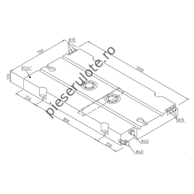 Rezervor apa 110 l