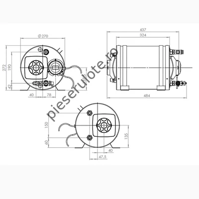 Boiler  Autoterm combiBOIL 9L 12V 300W