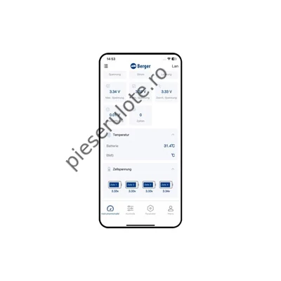 Baterie LiFePo4 120 Ah cu Bluetooth