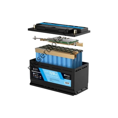 Baterie LiFePo4 120 Ah cu Bluetooth