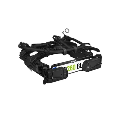 Pentru transportul a două biciclete pe cârligul de remorcă