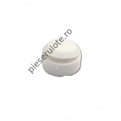 Ornament cap surub alb Ø 13