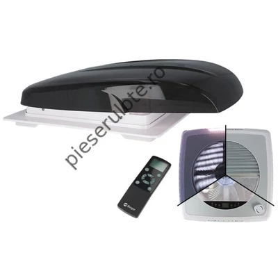 Trapa Berger Plus cu ventilator fumuriu