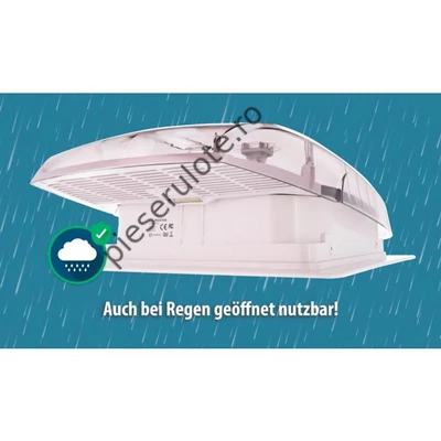 Trapa Berger Plus cu ventilator fumuriu