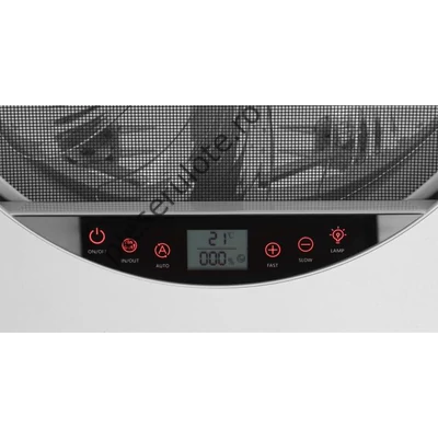 Trapa Berger Plus cu ventilator fumuriu