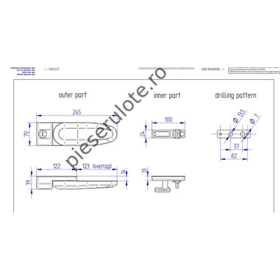 Siguranta usa-DOOR LOCK ext-int