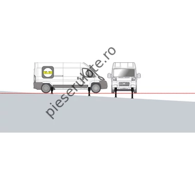 Lift  pentru vehicule de până la 5 t Fiat Ducato X250/290 & identic 2007 - 2014