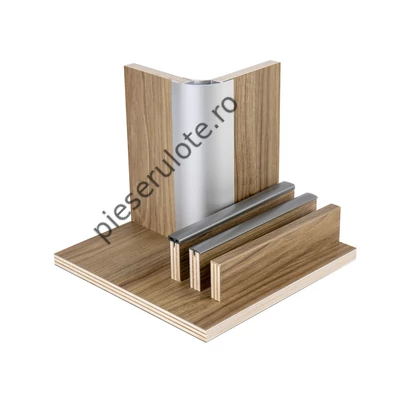 Placă de mobilier laminată HPL „Stejar Catania”
