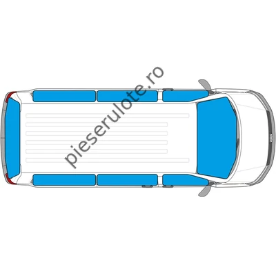 Set termo geam  termice Isoflex Mercedes Vito