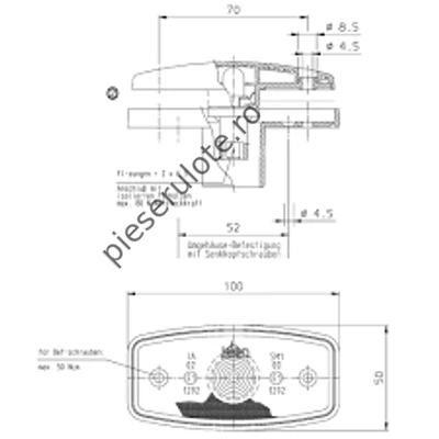 Lampa gabarit SMLR 1006 