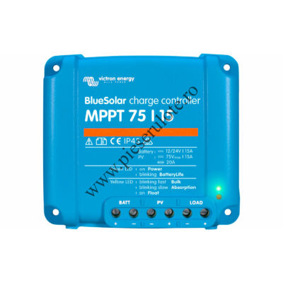 Regulator de încărcare solar Victron BlueSolar MPPT 75/15 75V/15A