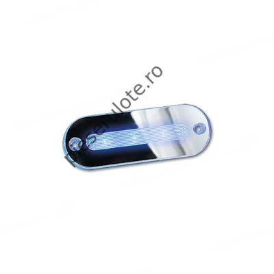 Lampa de bord Elegance 3 cu LED albastru