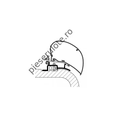 Adaptor  marchiza  pentru Ducato / Jumper / Boxer de la 08/2006