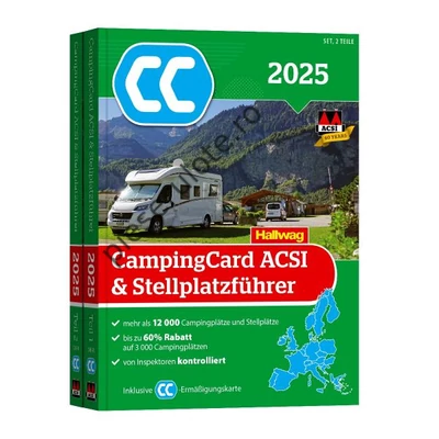 Catalog camping ACSI Europa +Card 2025 DE
