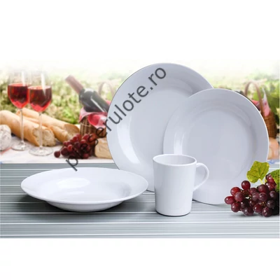 Set de vesela din melaminat Camp4 MONACO 4 persoane