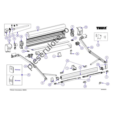 Capac Thule Omnistor 8000
